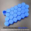 24pcs/package 17/19/21mm Silicone Hexagonal Socket Car Wheel Hub Screw Cover Nut Caps Bolt Rims Exterior Decoration Protection