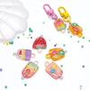 Acryl Frucht Eiscreme Schlüsselanhänger Zubehör Zubehör
