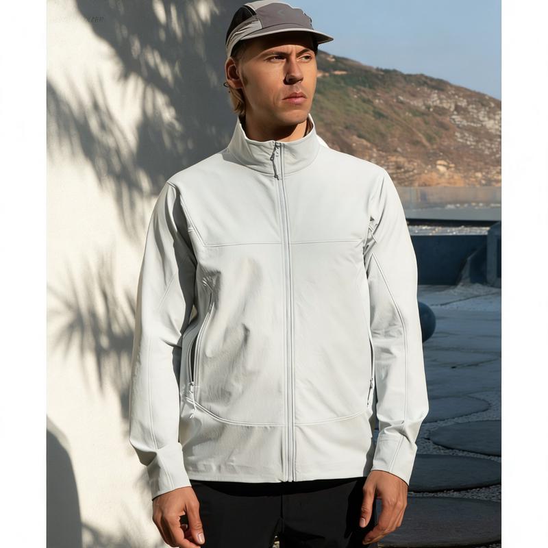 PERFEITO CRIATIVO Stand-Collar Jacket L