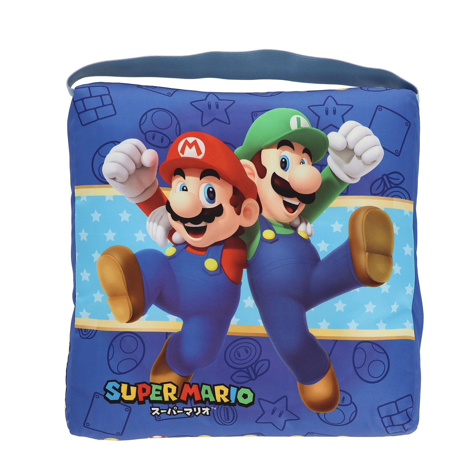 

Marushin School Nintendo Mario Star Mario Cushion for Boys and School Entry Character 4505002400 Cushion, Design, Kids Girls, Kindergarten/Elementary