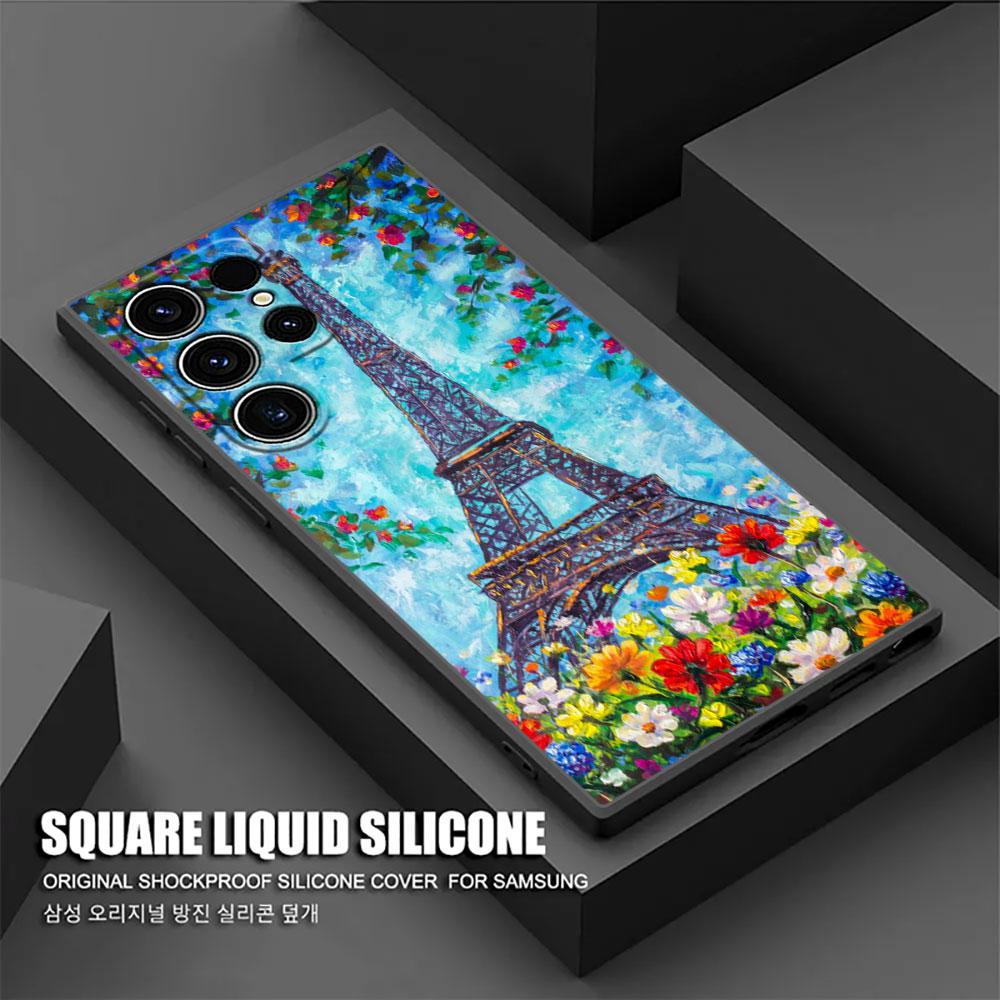 Retro-Ölgemälde Van-Gogh Nachthimmel S26Ultra Hülle Für Samsung Galaxy S26 S25 S24 S23 S20 S21 FE S22 Ultra Plus 5G Handyhülle