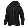Giacca da Uomo Impermeabile in Cotone Foderata in Pile - Antivento, Anti Freddo e Calda per Autunno e Inverno