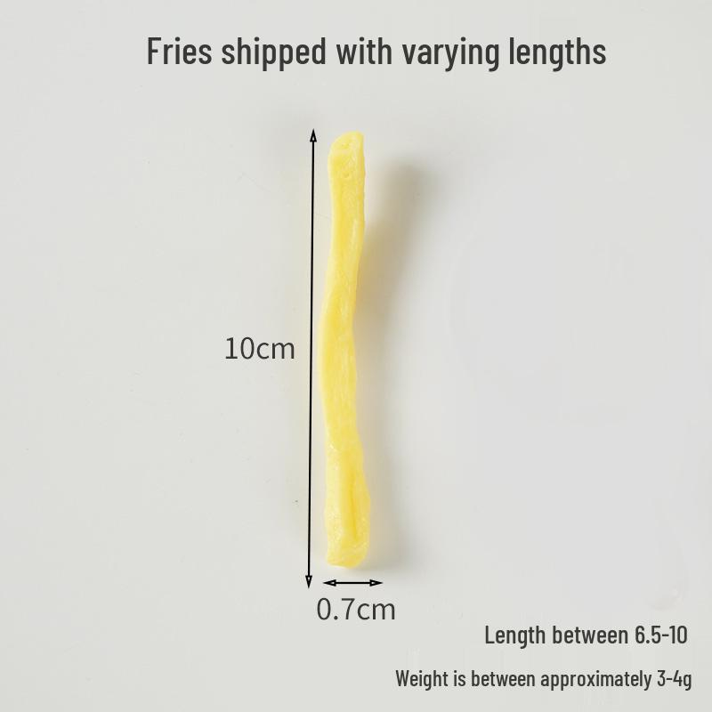 Simulated Food Props: Fried Chicken, French Fries, Nugget Display Models