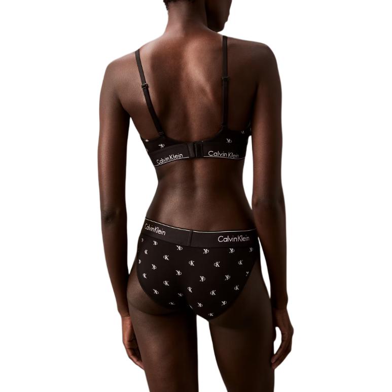 Calvin Klein Modern Attraction Wireless Detachable Padding Triangle Cup Minimalist Bra Women underwear Black QF5650-PCS