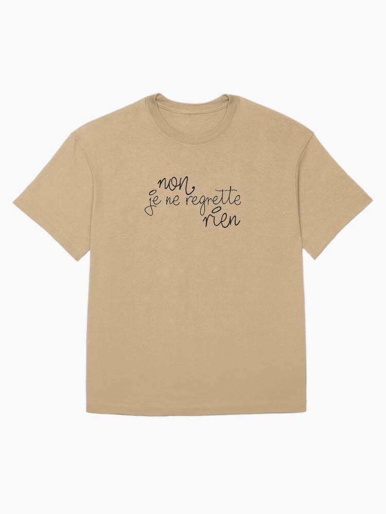 édith Piaf Non, je ne regrette rien Oversized T-Shirt