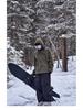 Unisex vetruodolné lyžiarske a snowboardové nohavice podšité fleecom s manžetami na členkoch - Vodotesné a chrániace pred chladom