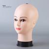 Bald Female Mannequin Head Professional Cosmetology for Wig Making Display Wigs Eyeglasses Hats Salon DIY Painting Display Holder