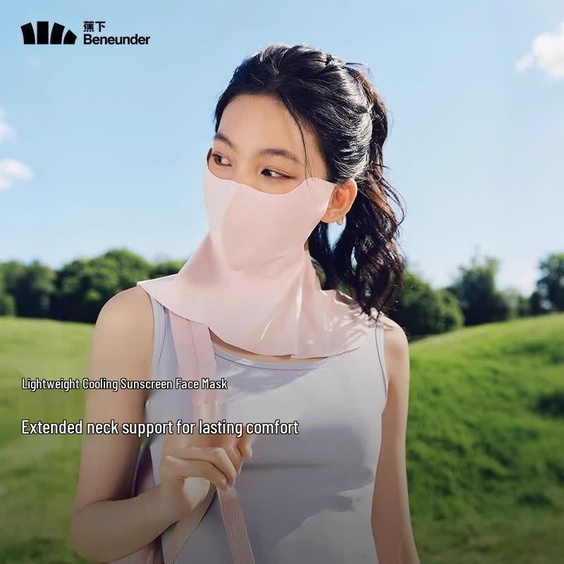 Banana Umbrella Women s UV Protection Face and Neck Mask