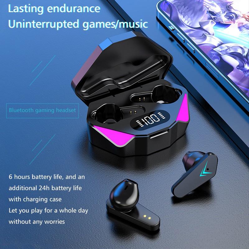 Bluetooth TWS Game Headset Juego móvil 65ms Baja latencia Pollo Comer  competitivo Auriculares estéreo de reducción de ruido con micrófono comprar  a buen precio — entrega gratuita, reseñas reales con fotos — Joom