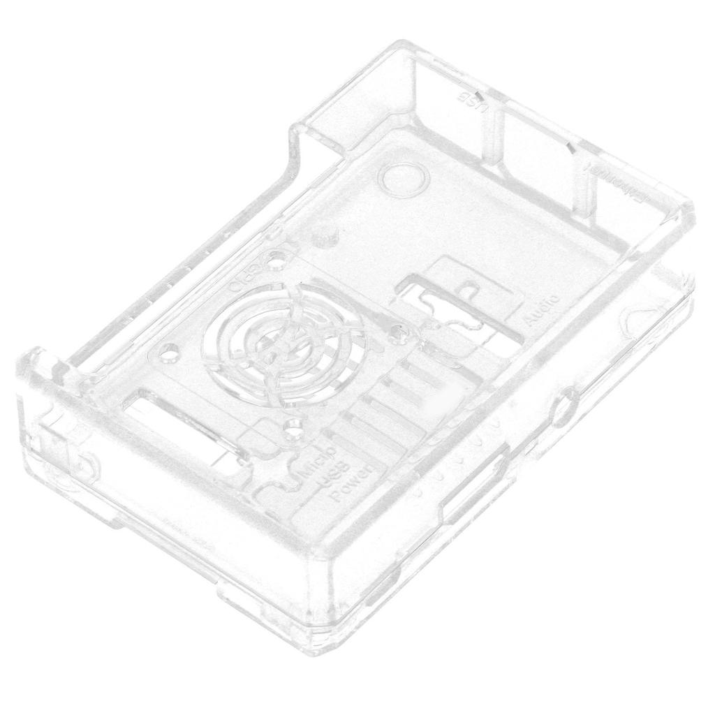 Transparentes Gehäuse für Raspberry Pi ABS-Abdeckung Schutzhülle Klare Gehäusehülle für Raspberry Pi 3