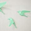 for Assembly Kit Pre-cut Wall Birds Trofy Building Kit, DIY Animals Origami Paper Children Toys