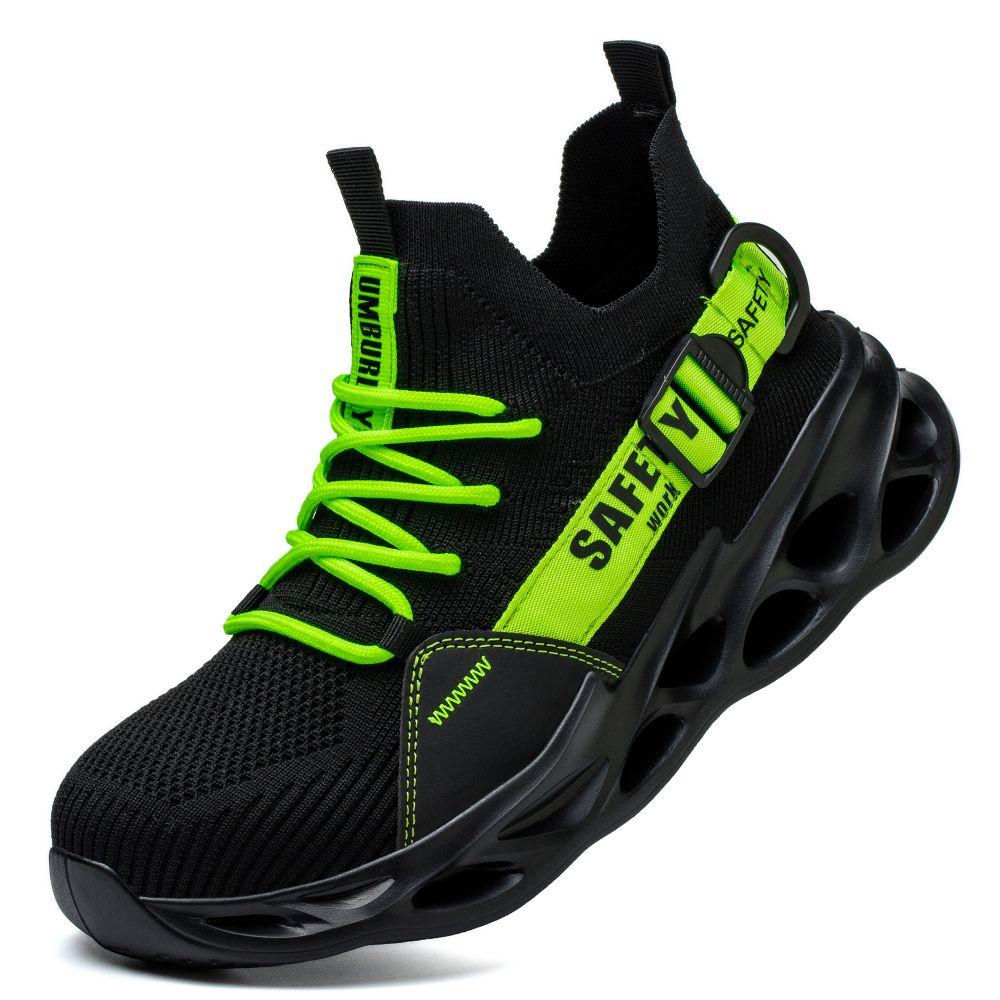 

Men s Steel Toe Safety Shoes Anti Crush And Piercing Fashionable Breathable Sock Shoes Outdoor Unisex Work Footwear 36