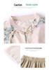 Mom's New Chinese Style Chiffon Shirt - Seven-Sleeve Top for Spring & Autumn