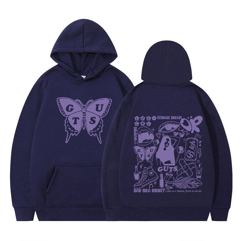 Vintage Sour Guts Vampire Hoodie Men Women Clothing Fashion Sweatshirts Harajuku Casual Oversized Hoodies