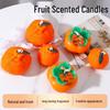 Handmade Soy Wax Fruit-Shaped Orange Candle – Long-Lasting Fragrance and Big Aroma