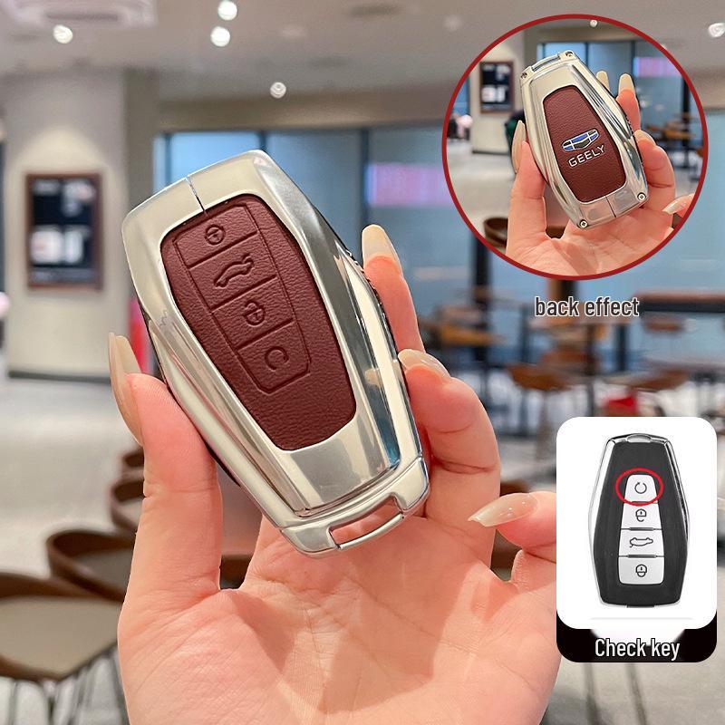 Key Cover for Geely Emgrand, Xingrui, Xingyue L, Binrui, Cool, Boyue, Binyue, and GS Models