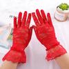 1 pair of transparent short retro hollow finger gloves clothing accessories sexy lace gloves