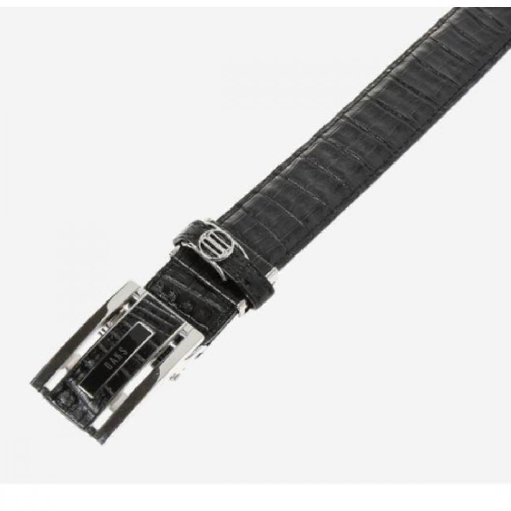 Daks Black Crocodile Automatic Belt Dbbe0e703bk