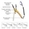 Fishing Grippers Fishing Hook Remover Aluminum Alloy Fish Plier Grip Clamps Grabber Fish Controllers Fishing Plier Tools
