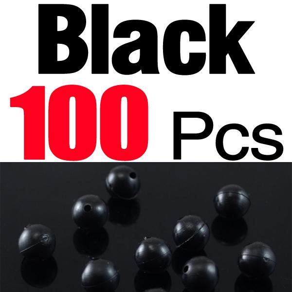 MNFT Free Shipping 100pcs 7mm Brown Black Green Carp Fishing Rubber Beads Terminal End Tackle Accessories Wholesale