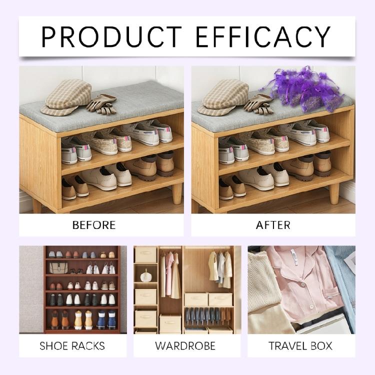 10Pieces Lavender Scent Sachets for Home and Car Use Providing Calming and Inviting Atmospheres Natural Fragrances