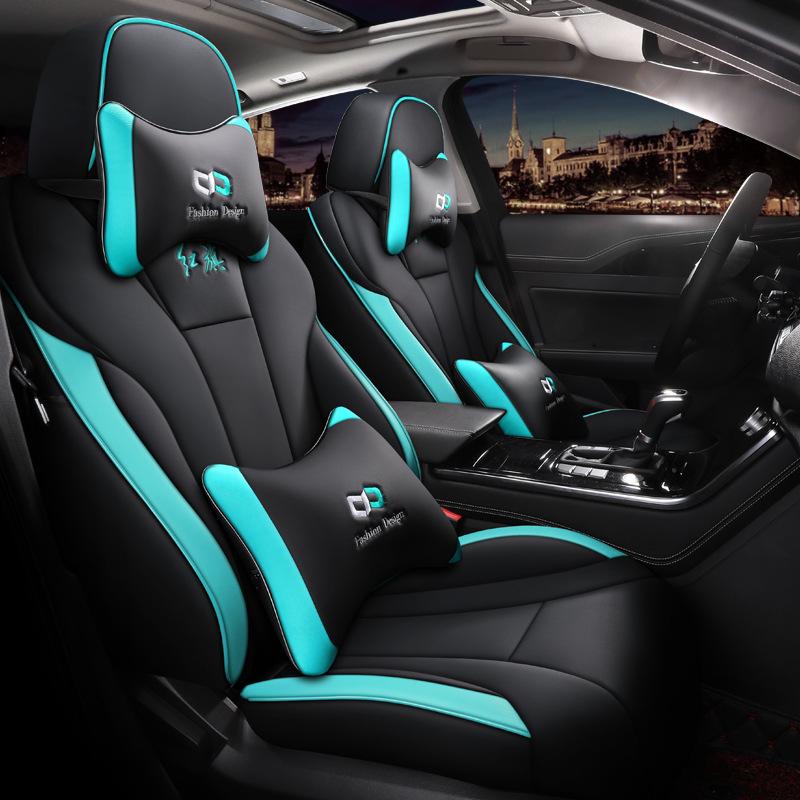 Original Leather Car Seat Cover for Hongqi H5 - Universal Fit, Full Coverage, All-Season, Five-Seat