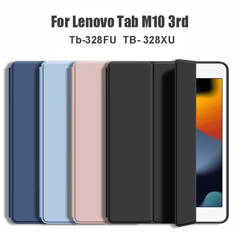 Capa For Tab M10 3rd Gen 10.1 Case TB328FU TB328XU Soft Silicon Back Stand Funda For Tab M10 Gen 3 Gen3 10.1 Tablet Cover