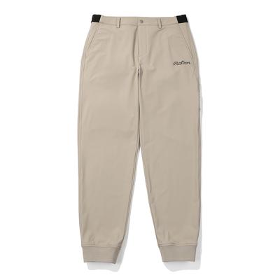 MALBON GOLF Basic Fleece-Lined Jogger Pants Beige (Man)
