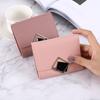 Wallet Female Short Newest Fresh Three-Fold Multi-Card Slot Large Capacity Anti Demagnetization Student Coin Wallet For Women