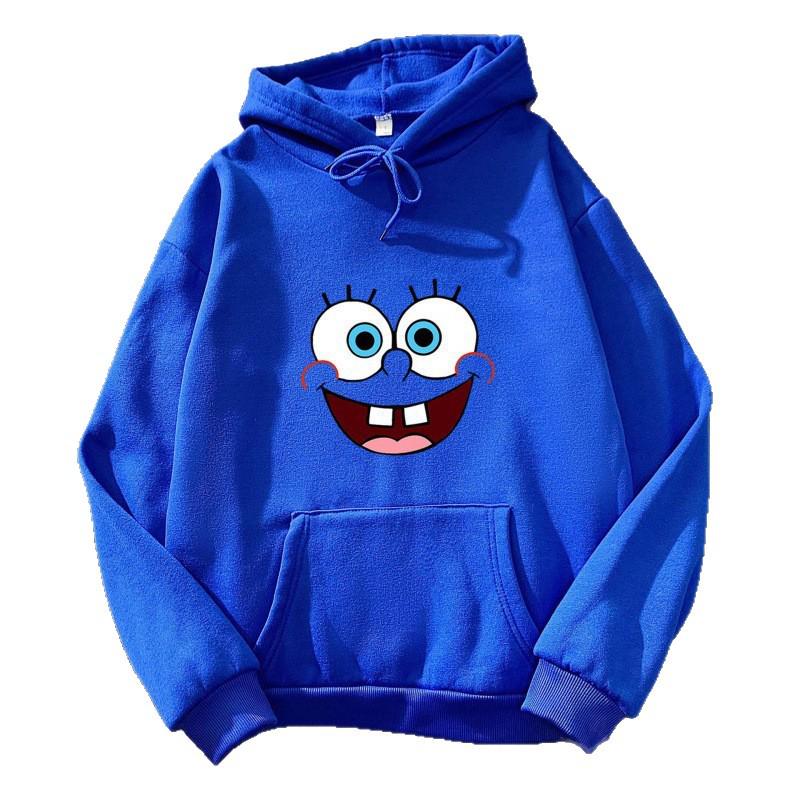 Smiley Face SpongeBob Unisex Hooded Sweatshirt - Trendy & Fashionable 2025 Edition