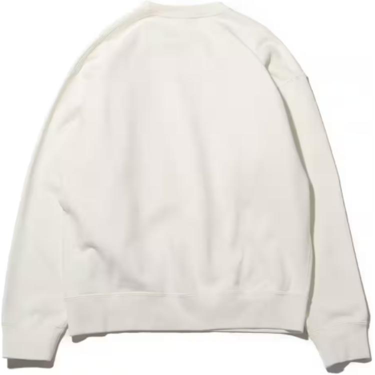 Nike Solid Color Loose Fit Crew Neck Long Sleeve Sweatshirt Men tops White DX1362-133