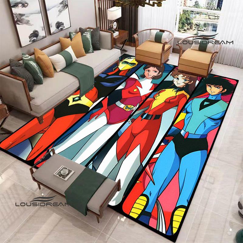 Tapis 3D OVNI ROBO GRENDIZER GOLDORAK Tapis antidérapant Tapis d'extérieur Tapis de zone Tapis de décoration pour la maison la chambre à coucher Tapis pour chambre à coucher Cadeau d'anniversaire