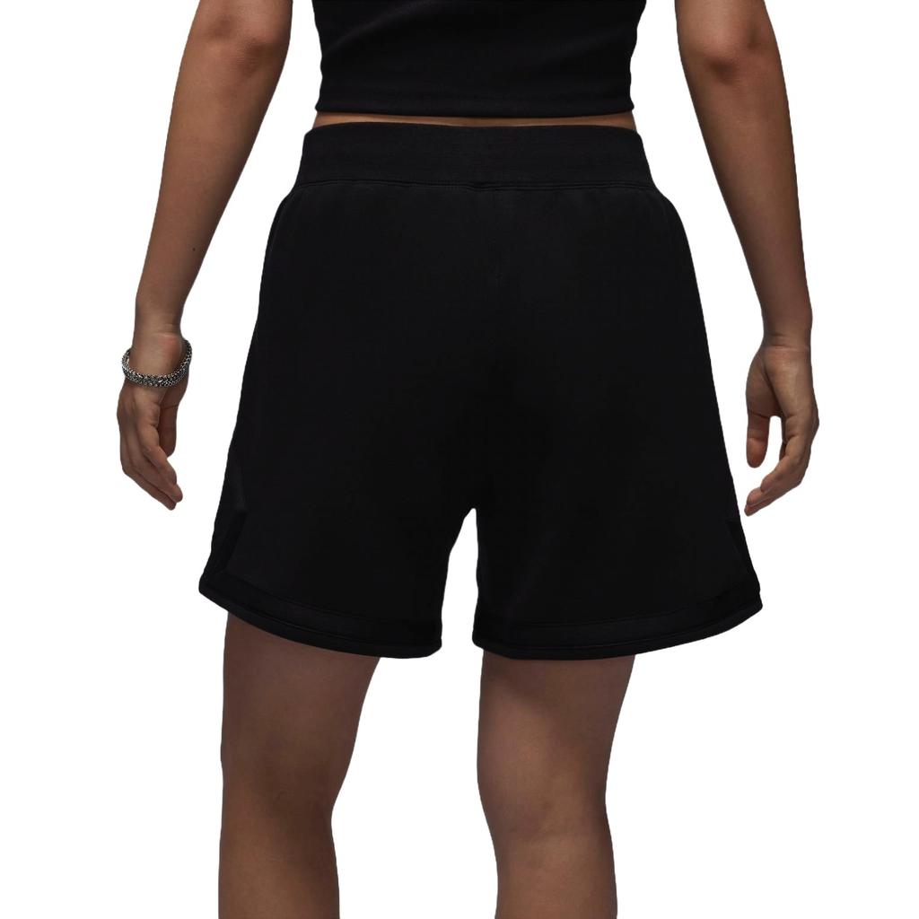 New Jordan As W J Flt Flc Dmnd Short 24 Casual Shorts Women's Black FV7057-010