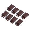 8 Set Stainless Steel Magnetic Door Catch Cupboard Closet Cabinet Door Damper Buffer Furniture Accessories
