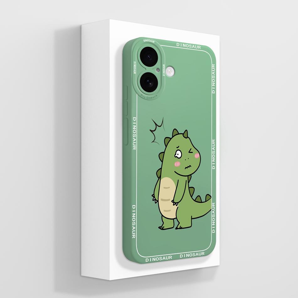Cute Panda Case For iPhone 17 Pro Max / iPhone Air High Quality Back Cover Liquid Silicone Anti Drop Soft Bumper For iPhone17