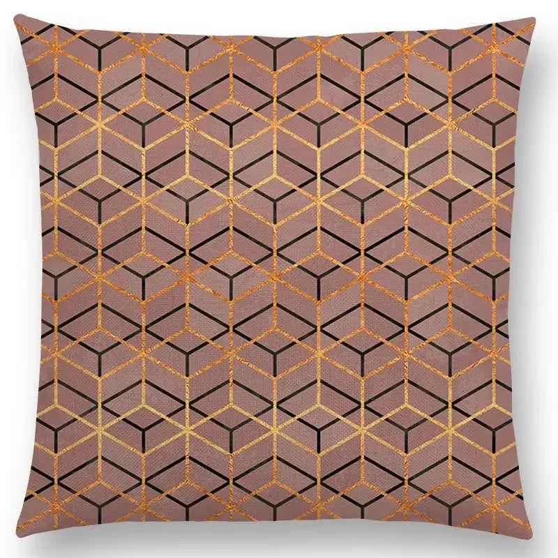 New Exotic Prints Gorgeous Geometric Pattern beautiful Elegant Stripes Pretty Texture Home Cushion Cover Sofa Throw Pillow Case