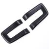 ABS Carbon Fiber For Rivian R1T R1S Car Styling Steering Wheel Buttons Decoration Frame Cover Trim Car Interior Accessories