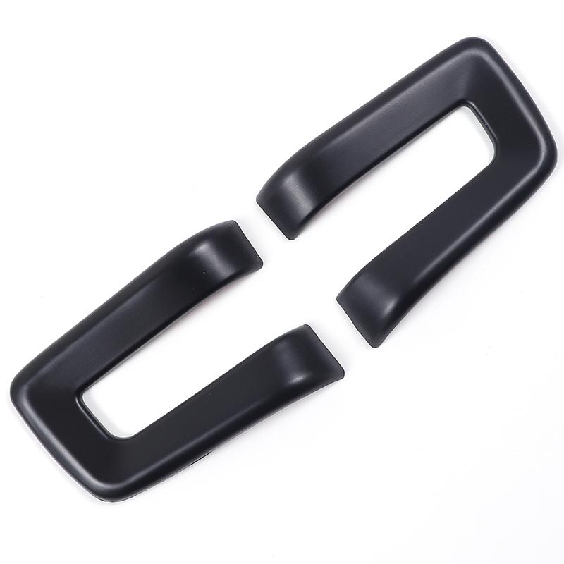 ABS Carbon Fiber For Rivian R1T R1S Car Styling Steering Wheel Buttons Decoration Frame Cover Trim Car Interior Accessories