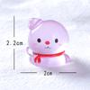 Christmas Glow-in-the-dark Cute Big-headed Snowman Snow Scene Small Ornaments and Accessories