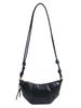 Women's Versatile Crossbody Cross-Stitch Croissant Bag - Niche Design for Fashionable Commute