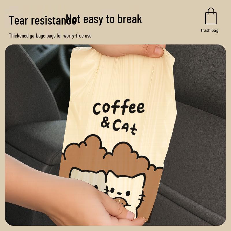 Premium Hanging Car Trash Bag for Interior Cleaning