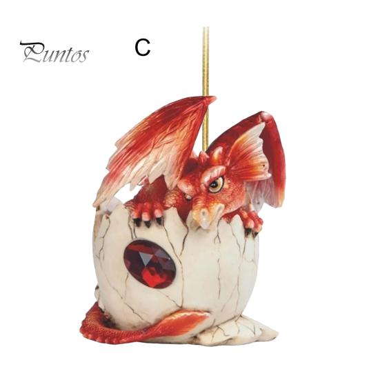 Oglindă pentru mașină cu dragon balansoar, ornament pentru agățat, brad de Crăciun, pandantiv pentru mașină, acrilic, versatil, accesorii pentru interiorul mașinii