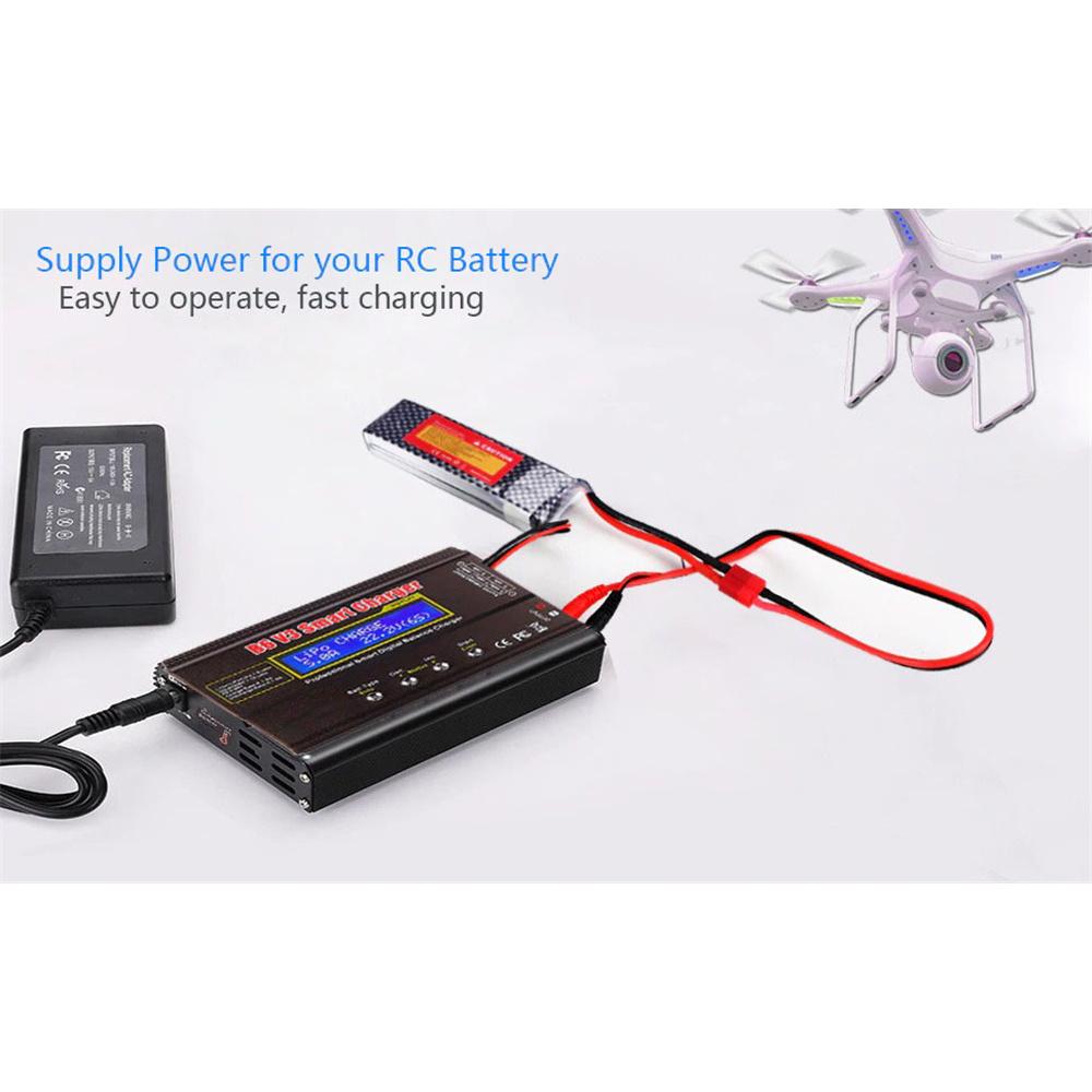 For Rc Lipo Nimh Lihv Battery B6 V3 Smart Balance Charger 80W Digital Discharger