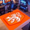 1pc Football club logo Entrance Mat, Non-Slip Mat Area Rug,Room Decor, Outdoor Decor, Kitchen Rug,Doormat - Machine Washable, Easy to Clean