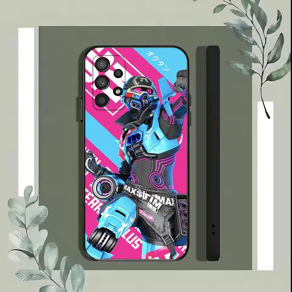 

Apex Legends Phone Case For Samsung S25,S24,S21,S22,S23,S30,Ultra,S20,Plus,Fe,Lite,5G Black Cover Samsung S21Ultra