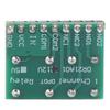 DR21A01 Double‑Pole Double‑Throw Relay Module DPDT DC 5V/12V DPDT Relay Module Ultra Small Relay Module Industrial Control