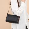 Women's shoulder bag retro wide shoulder strap messenger bag