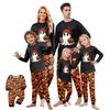 Sevimli Aile Seti Pijama Baskılı, Ev Giyimi, Aile Seti Uzun Kollu Üst Alt Set