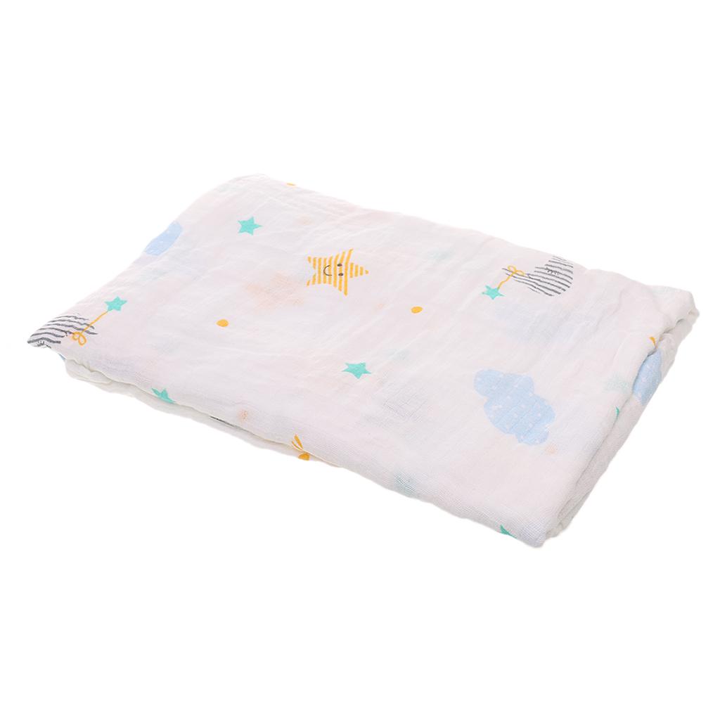 1Pcs Muslin Cotton Blanket Newborn Baby Swaddle Bath Towel 5 buy from