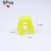 5Pcs/Set Dollhouse Miniature Plastic Stools Model Mini Simulation Chairs Ornaments Dolls House Decor Pretend Play Toy For Kids